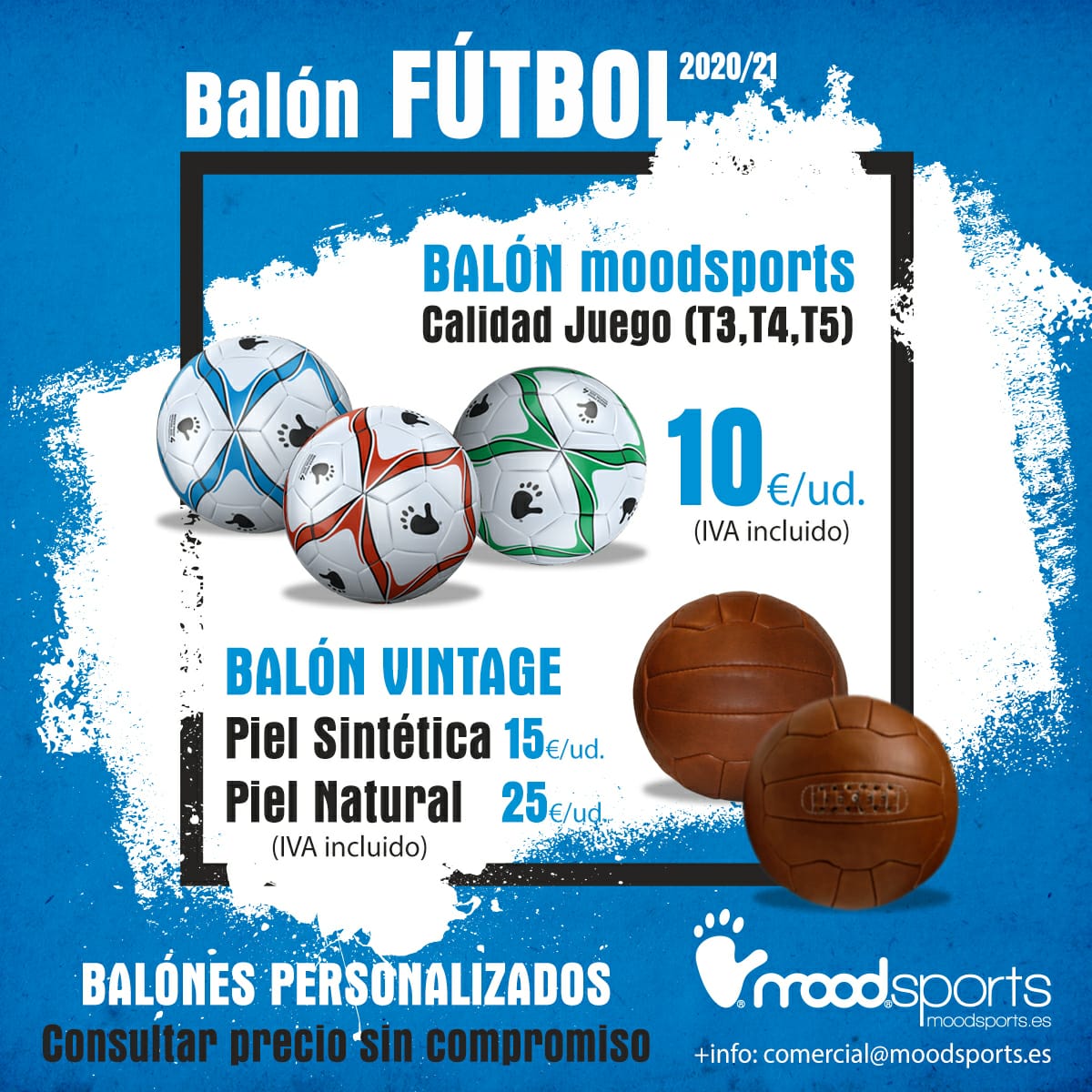 Empieza a rodar el balon. ¡Preparate para la nueva temporada! PERSONALIZA 100% el balon de tu Club, con sus colores y escudo.

#futbol #balon #vintage #futbolbase #escueladefutbol #futbolpasion #FutbolPorLaGente #FutbolDePrimera #futbolpopular