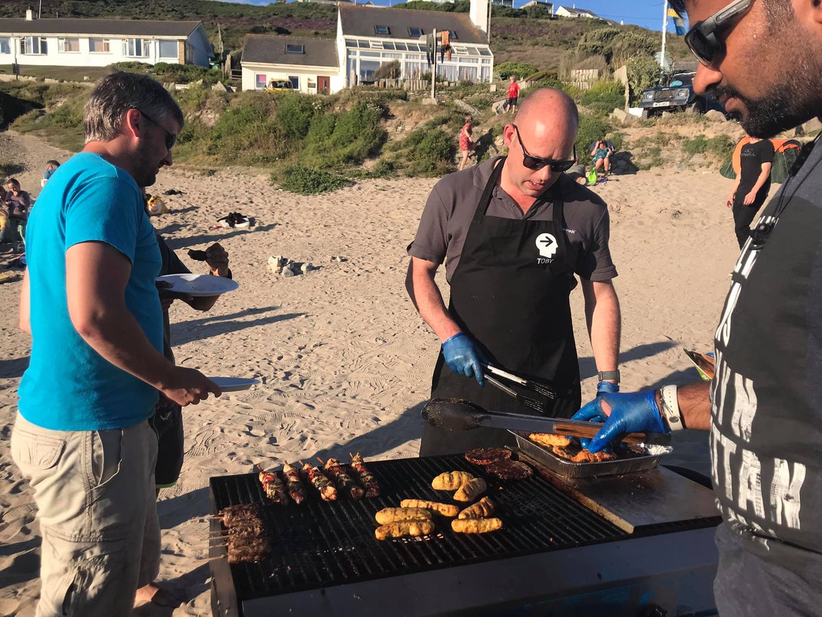Headforwards's tweet photo. We love a beach BBQ at Headforwards but lockdown has put a stop to our social activities for now! We're excited to get the bangers and burgers sizzling with the team again as soon as it is safe to do so.
#FlashbackFriday #Headforwards #Team #BBQ #Social https://t.co/QpHZTXS78n
