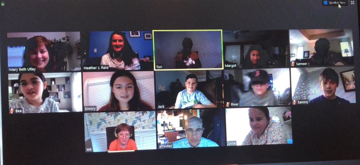 CoachReid3's tweet image. What a cool way to start the day, &amp;amp; end the week! Thank you @AndrewNBC12 for taking time out of your day to give our @MES_Mallards media team a tour of the @NBC12 studio! (And answering all their questions too! 🤩🍩) Kudos to @MaybeuryLibrary for continuing to make learning fun!