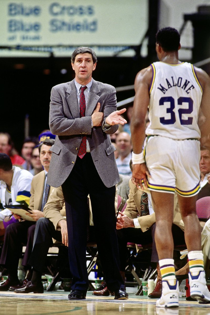 Jerry was tough as nails and his players reflected his personality -- his Jazz teams gave us all we could handle in the 1997 and 1998 NBA Finals. It was an honor to know him, play for him, and play against him. Rest easy, coach.