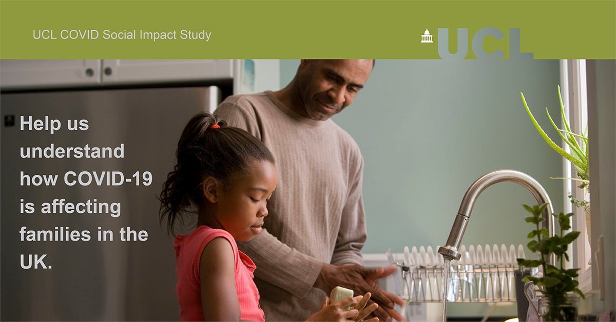 UCLPALS's tweet photo. How are you and your family coping with #COVID19? The UCL COVID Impacts Study, led by @UCLPALS  academics, investigates how families across the UK are affected by the pandemic. Help find out where support is most needed by taking the survey: https://t.co/Mctw7C7kKp https://t.co/LkHUqJnUMj