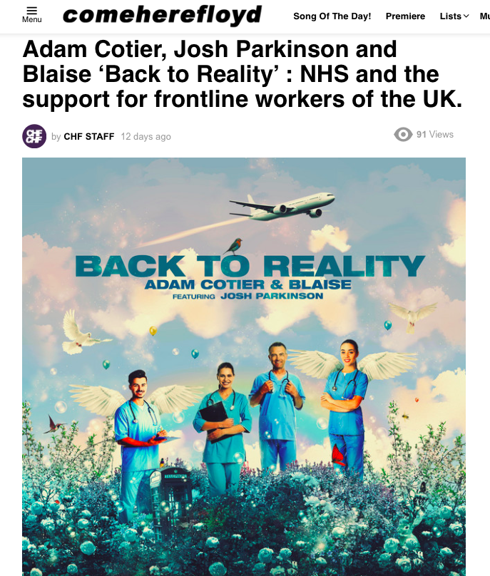 BackToRealityM's tweet photo. Thanks for the support @comeherefloyd ❤️ support us here  - https://t.co/c9UoQ3vqig

https://t.co/cpFxHRsyDN

#NHSheroes #fundraiser #charity #backtoreality #backtorealitymusic #HouseMusicAllLifeLong

@BlaiseDJ @Josh_Parkinson_ https://t.co/vSWofXUQ1q