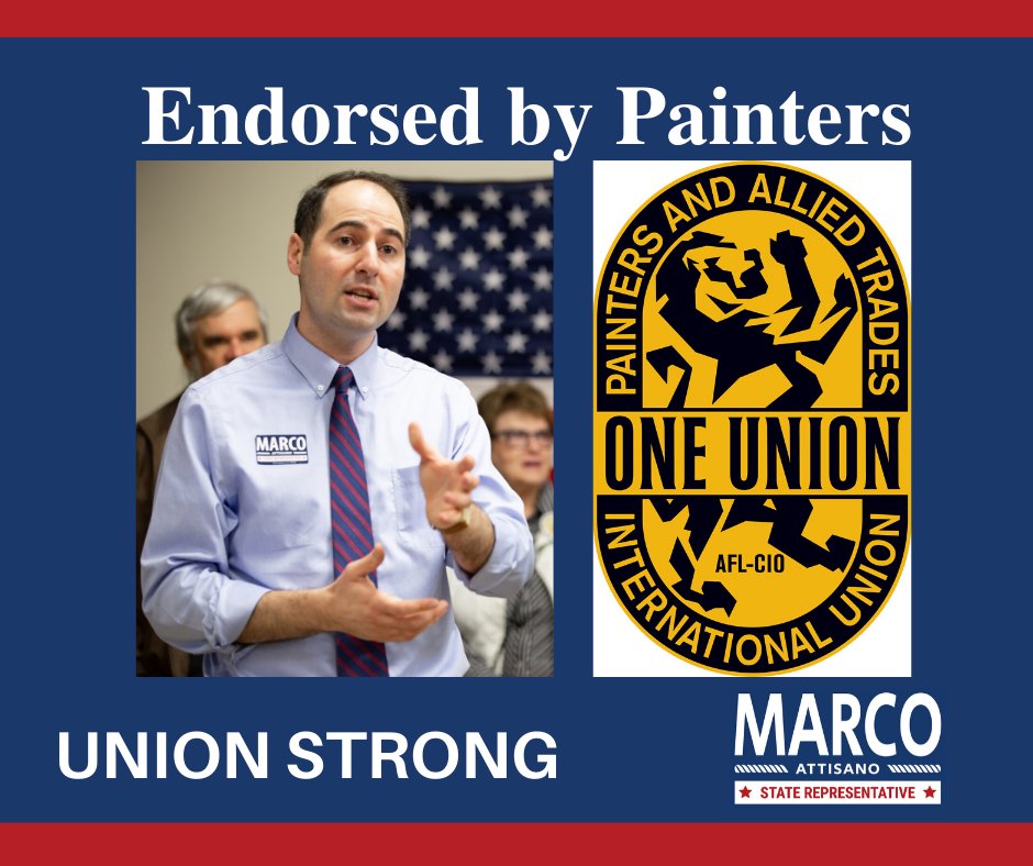 MarcoforPA's tweet photo. The @dc57iupat is an organization with over 2,500 members in Western PA.

IUPAT #57, like so many unions, is always fighting for the health and safety of their workers, a family sustaining wage, and the respect and dignity of all workers. https://t.co/Fo2sBqDR2i