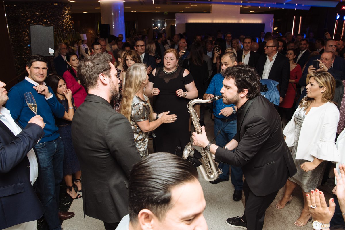 ClickAviation's tweet photo. A #ThrowBack to the exclusive party we hosted during EBACE 2019, it definitely was a memorable celebration with a lot more to come in the future.🎉
#ClickAviationNetwork #ebace19 #clickparty #geneva #businessaviation https://t.co/hKSvJVGCc0