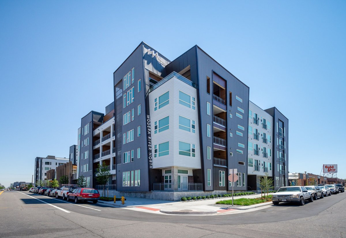 Our building is truly a work of art! Our architects knew what they were doing.👏
.
.
.
#MillCreekRes #ModeraRiverNorth #Architecture #RiverNorth #RiNO #ArtDistrict #Apartment #Denver #CityLife...