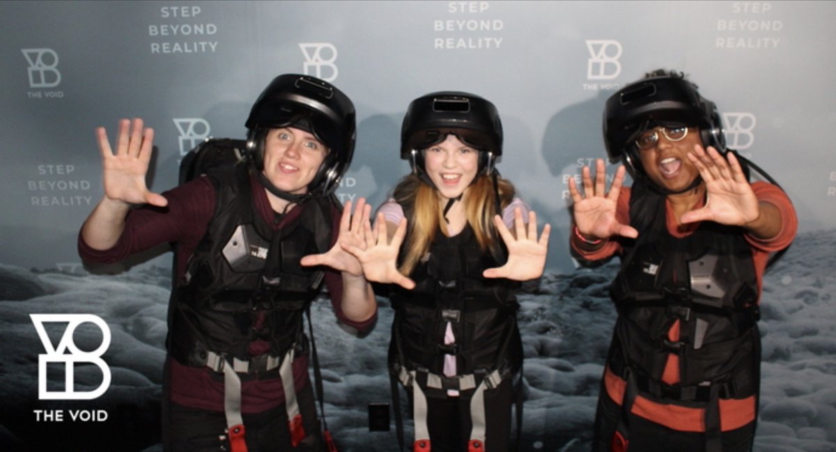 I miss being able to do fun things with my friends @sharcarterofficial and <a href="/kaylamason11/">kayla mason</a> #VR <a href="/voidvr/">The VOID</a> was kind of our thing.