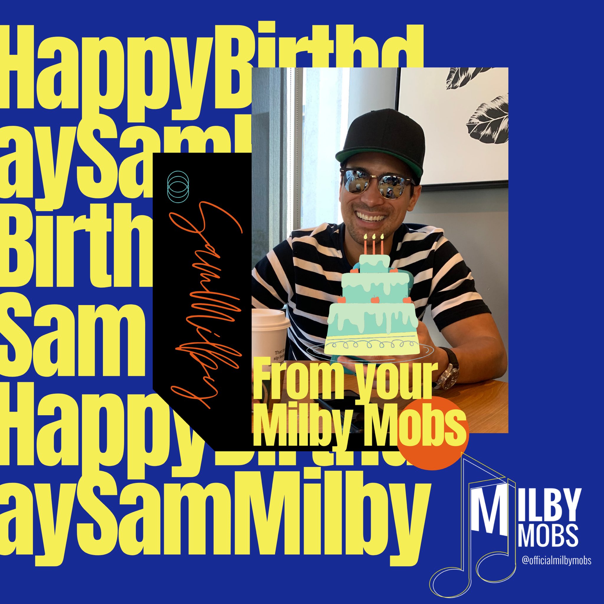 Happy Birthday Sam Milby! We love you!     