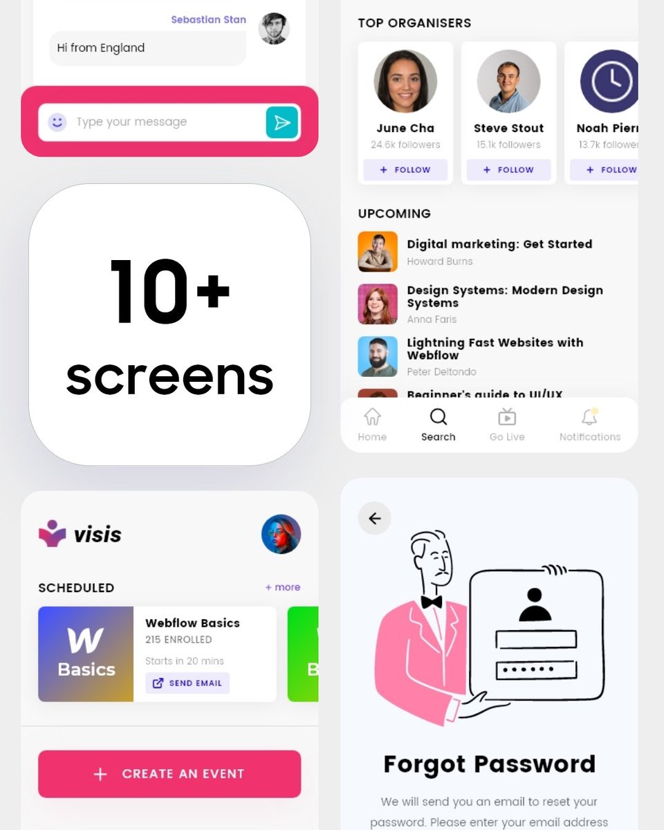MohanKumar1152's tweet photo. Released a brand new UI kit for free today 🎉
Download for free here - https://t.co/4vTY4p3WQh

Follow on dribbble - https://t.co/Ub8KuC3BHc
Follow on Instagram - https://t.co/YmKFBTMXBw

#free #uikit #adobexd #freebie #freebies #uidesign #uiux #visis #pixelperfect https://t.co/djZZmomRNX