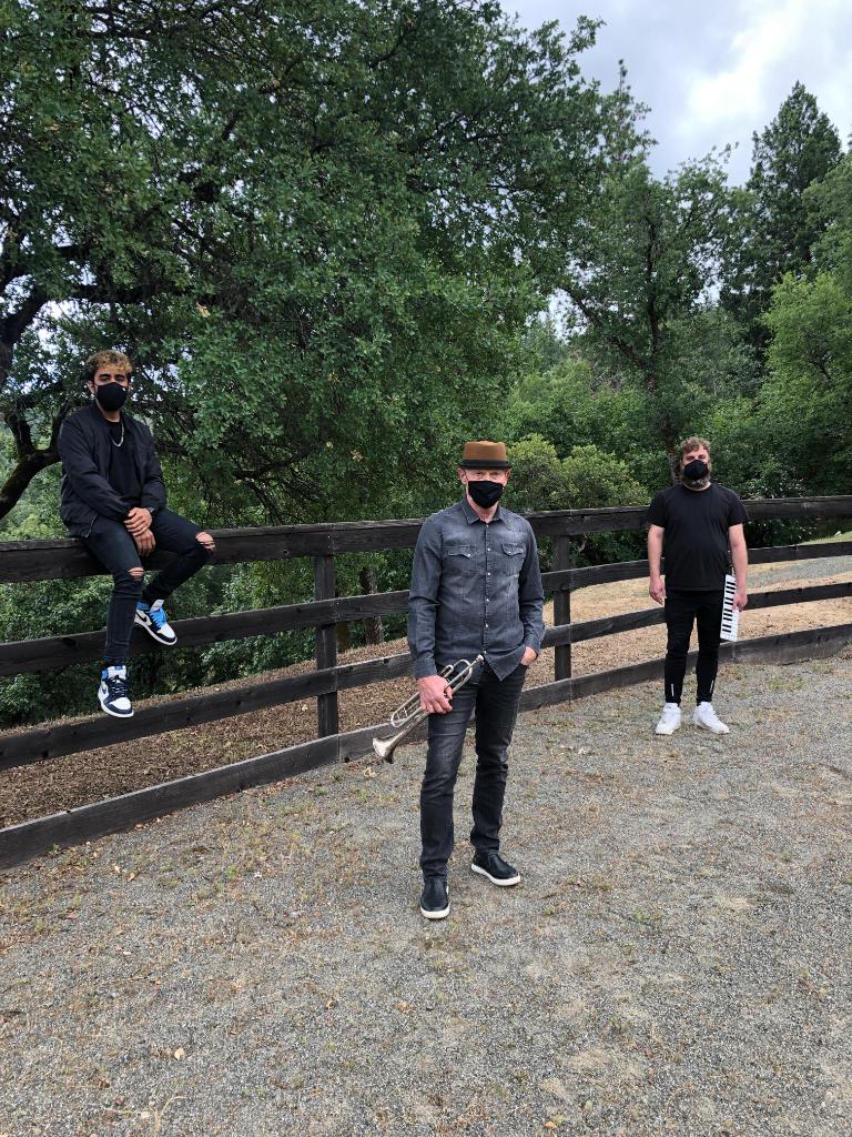 ClifBar's tweet photo. Our founder Gary on trumpet, records "BELIEVE IN", written, composed &amp; recorded by his son Clayton and music partner @calvindavisjr on their farm. Put on your headphones, we hope it makes your day a little better. Link to listen below ⬇️
https://t.co/UlNnlBCOCD https://t.co/rO0Ylufpfk