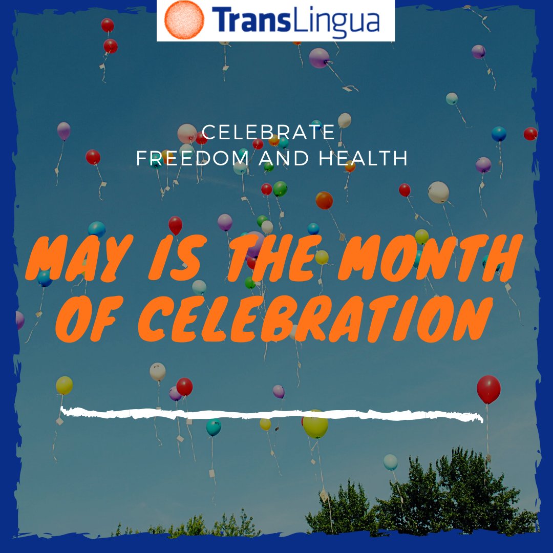 TranslationNYCO's tweet photo. Whether you celebrate the beginning of Spring, May Day, V-E Day or Memorial Day – we invite everyone to join us in honoring those who defend human rights and freedom all over the world. Happy May celebrations! https://t.co/MMmIg45DCe