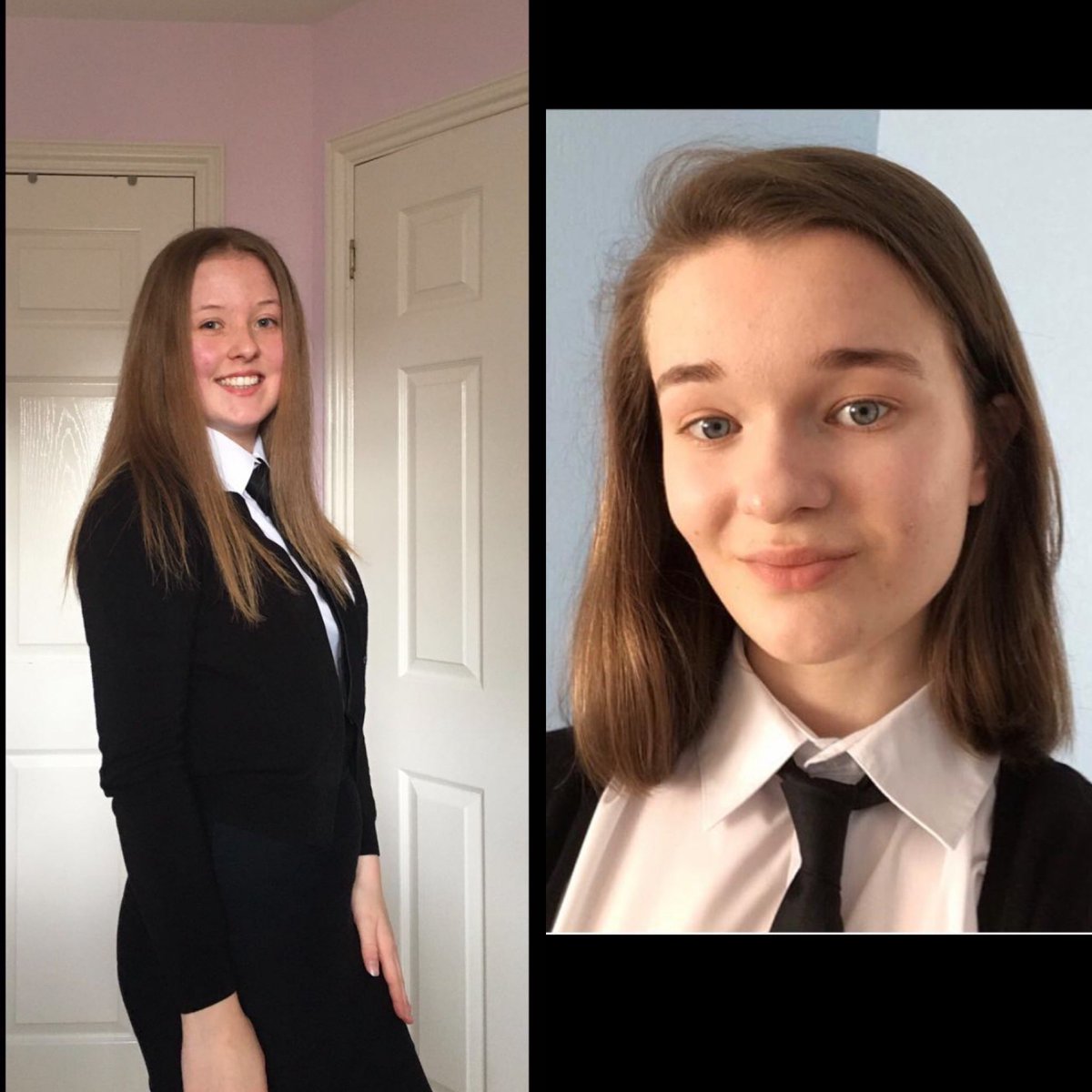 BourtreePorty's tweet photo. Our 2020-2021 House Captains Chloe &amp; Kirsty💙💙💙 https://t.co/mup06AFTj1
