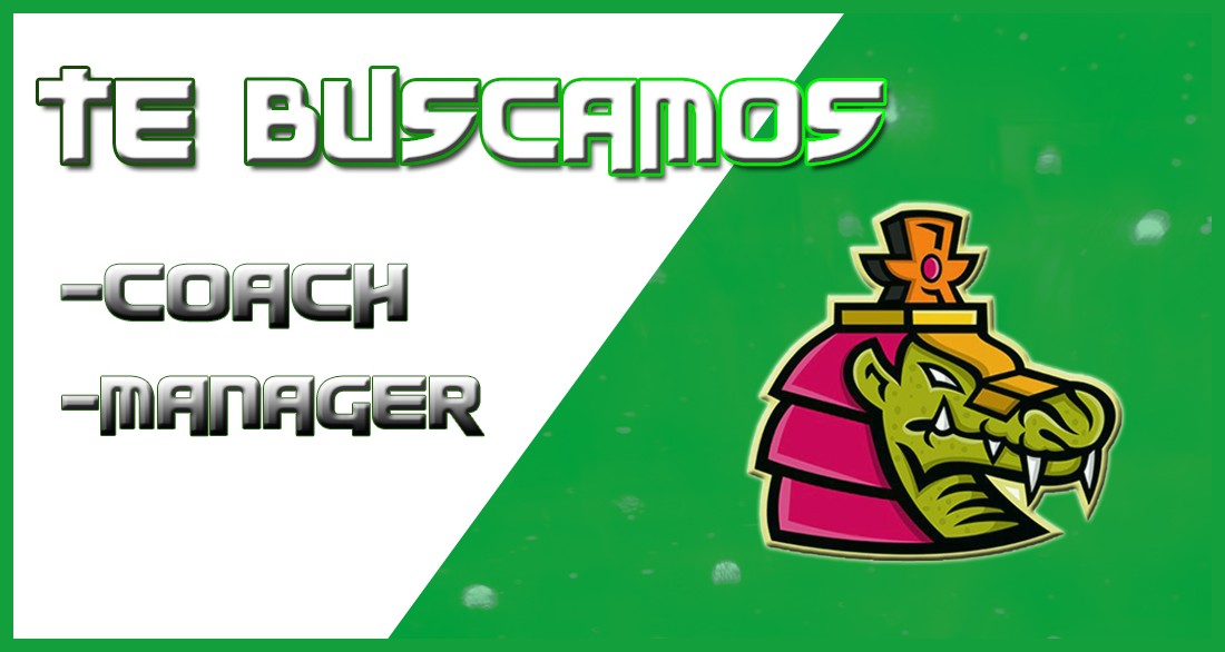 SobeksTeam's tweet photo. Buscamos a un coach y un manager para el equipo, con los siguientes requisitos:

-Gran disponibilidad horaria.
-Comprometerse.
-Ser serio (muy importante).
-Tener experiencia.

Contáctanos por MD. https://t.co/Gb9sDxNEwS