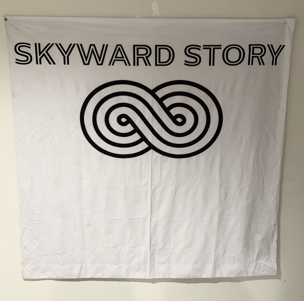 This stage scrim we used on tour can be yours! We’ll be adding unique items every couple days so keep an eye out on our merch store. And of course all other merch is VERY VERY on sale, get it before it goes! skywardstory.com/merch