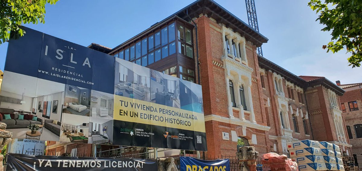 Seguimos con las #SmartHome en #Burgos. 25 viviendas exclusivas a 500 m del casco histórico.
Un proyecto que mantiene la esencia original del antiguo Colegio Niño Jesús pero con todas las ventajas de la arquitectura moderna

📐Arquitectos: <a href="/BSAConsult/">BSA Consult</a> 
🛠️ Constructora: #Dragados