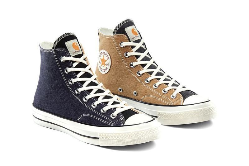FFwdTrends's tweet photo. @Converse x @CarharttWIP : classics get an upcycled update! Read More: https://t.co/CTsfa8WyUL 
#latestfashiontrends https://t.co/u5IDmtbS4o