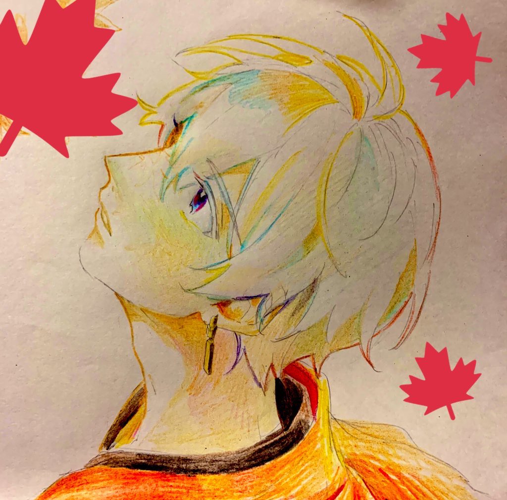 久々にアナログでざかざか描いてたの 