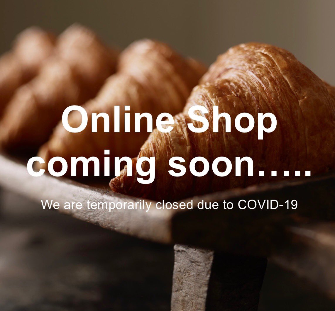 Hi everyone. We hope you’re all keeping safe &amp; well. The bakery is still in lockdown at present but we’ve been busy using our time to develop a new online shop which will launch early next month. Will keep you posted.