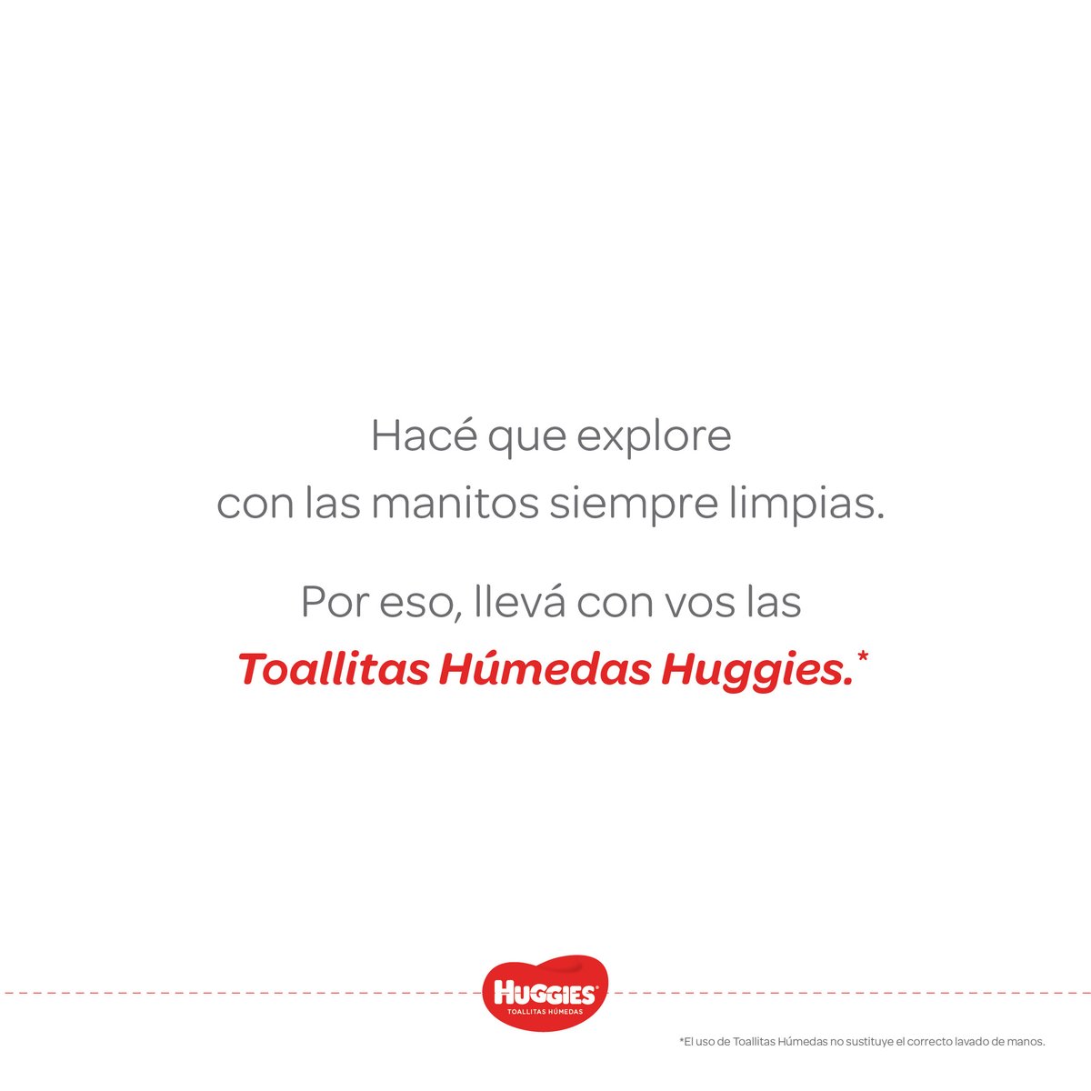 Es momento de crear el hábito: llevá siempre con vos nuestras toallitas húmedas #Huggies para limpiar sus manitos y los espacios que frecuentan 🙌 #Argentina