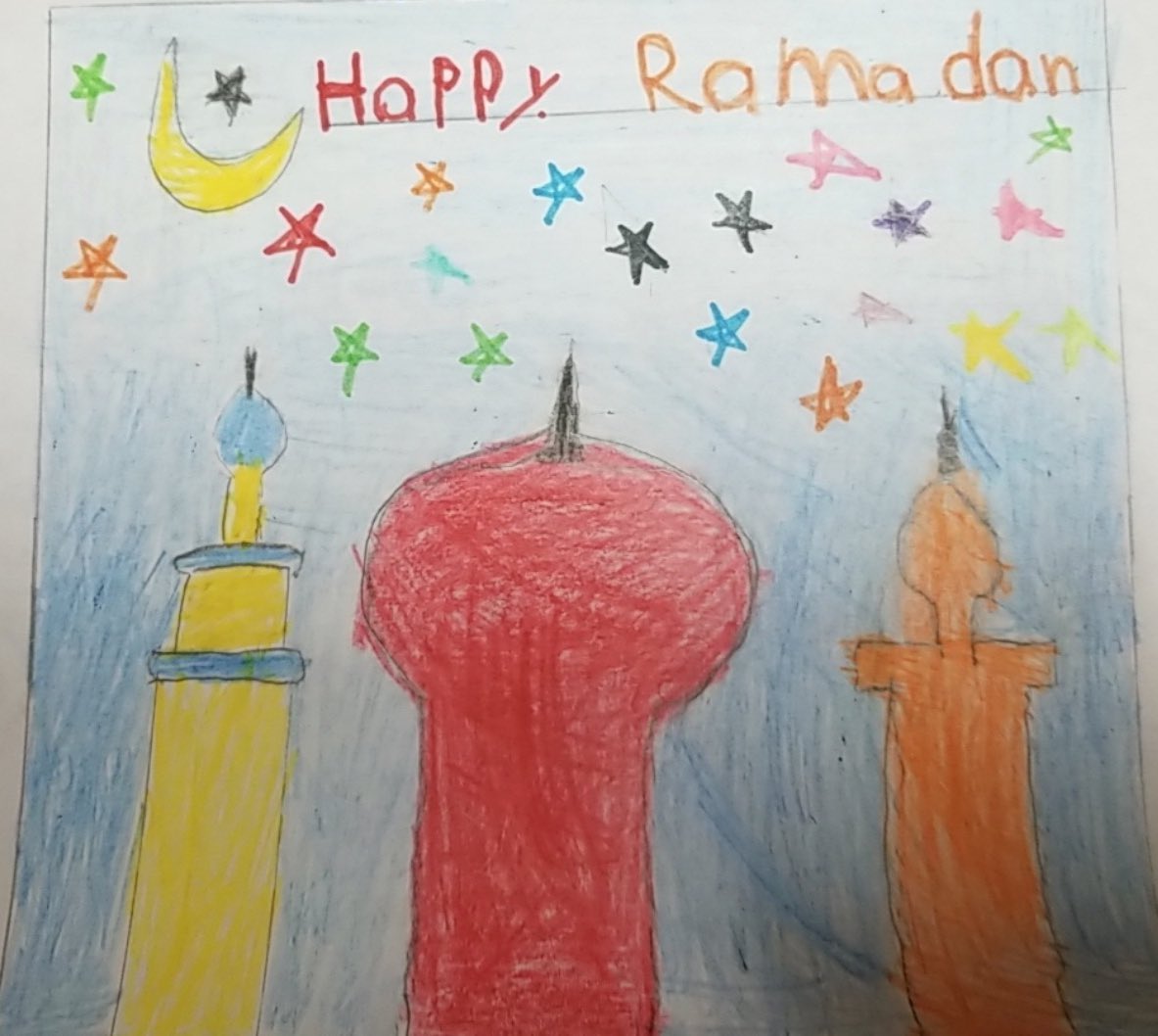 SSaini178's tweet photo. Ramadan and Eid Mubarak from K4 to everyone celebrating this weekend.  @amtulejaz @HaroldFLoughin https://t.co/iDZIJoG4ve