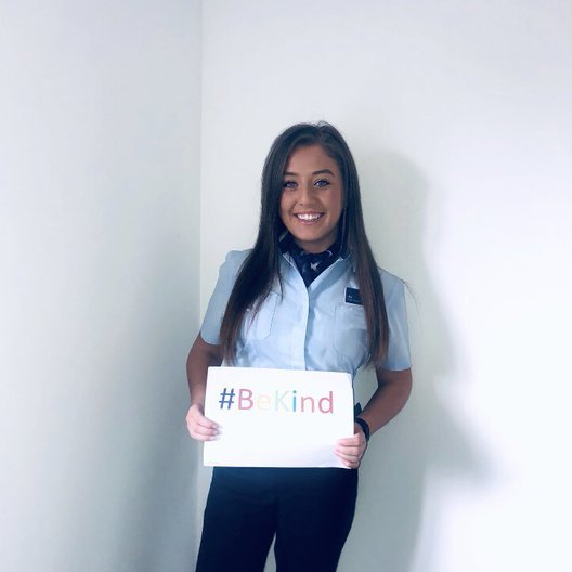 This year the theme for Mental Health Awareness Week is kindness. With everything that's going on in the world, it has never been more important to #BeKind.

Here's Lisa, one of our Ticket Examiners showing her support! 💙