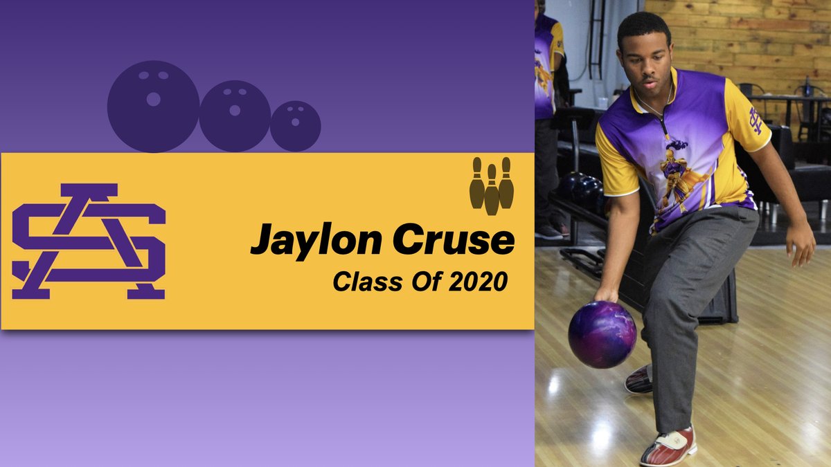 StAugnola's tweet photo. This week we're celebrating our senior, spring student-athletes... Now Class of 2020 graduates. Today we honor members of our bowling team. The St. Augustine community salutes your unity, sacrifice, and resilience now more than ever. #StAugStrong #classof2020 #PurplePride https://t.co/V3kCNW4w5m