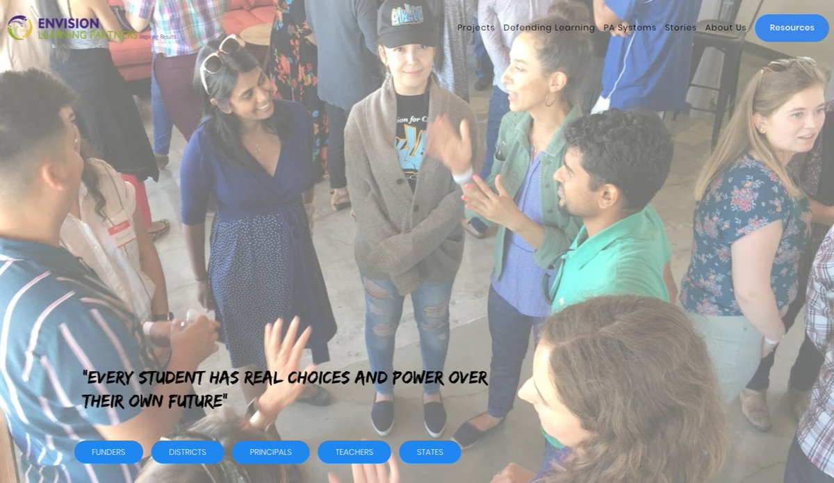 EnvisionSchools's tweet photo. The #EnvisionLearningPartners have been hard at work during the Shelter-in-Place to redesign our website. Here's a sneak peak at the work in progress. We are excited and think you will be too. Coming soon to a browser near you! https://t.co/2AIXkqaGHd