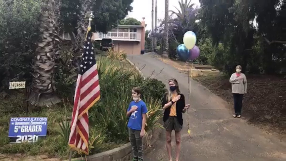 joegreen760's tweet photo. This morning flag Friday brought @mattdoyle171 @sochie_schmitz and I to @BeaumontBear student Zayden Humphrey!! Congrats to you sir and thank you for working so hard! #HonorStudents #WAVE #OneTeamOneDream #PTA4Kids https://t.co/w1Qzc6TKYQ