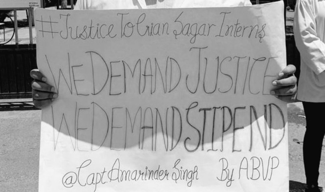 Karan78053638's tweet photo. #justicetogiansagarinterns @capt_amarinder @ABVPVoice @nidhitripathi92 @ABVPPunjab @HarsimratBadal_ @officeofssbadal @Partap_Sbajwa @kbssidhu1961 @ptcnews https://t.co/tSTp02dIsP