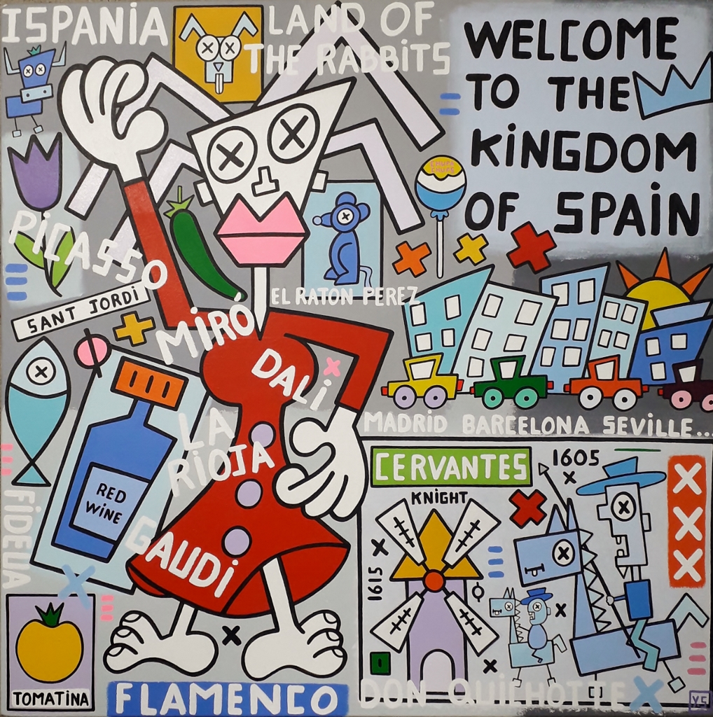 YannSciberras's tweet photo. "ISPANIA" (acrylic and oil on canvas 100x100cm) - commission - Yann Sciberras 2020.

#ispania #yannsciberras #spain #commissionedartwork #paintings #artmaster #artcurators #artcollector #artistoninstagram #colors #artcollection #gallery #punkart #punkrockculture #peinture https://t.co/vAm97pTAGY