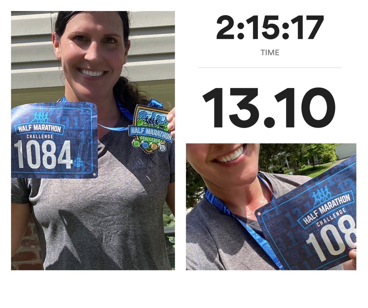 StoffelSuzy's tweet photo. Ran for my 4th graders @SempleStars today.  Thank you for showing me what it takes to push through a tough situation these past 8 weeks.  Love you lots!!!
#JCPSSuperStrong
#FitnessFriday 
#HealthyAtHome https://t.co/7ux1UVQHEh