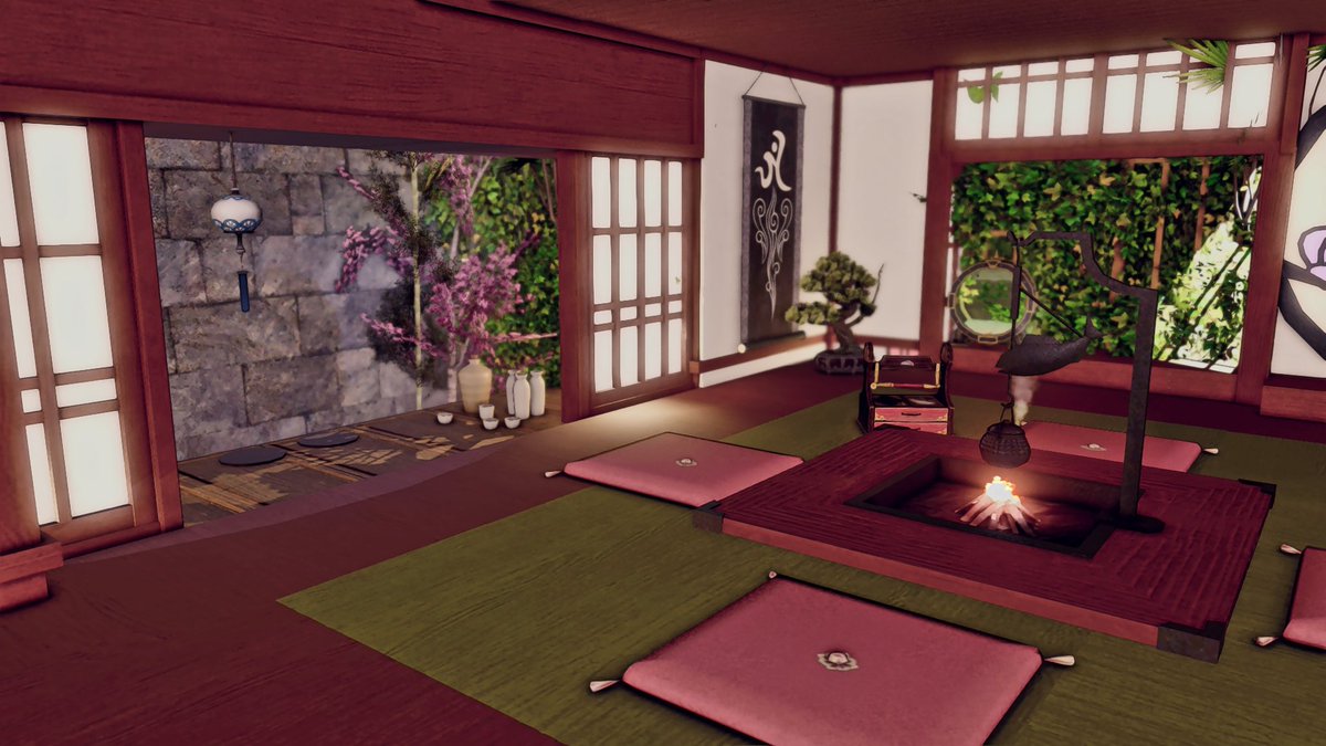 N Egi Such Hades ハウジング新作 縁側のある和室 ｓサイズハウス１階のみで縁側をどうしても作りたくて場所だけ借りました W 和室苦手だけどチャレンジしましたん W ﾉ Ff14housing Ff14ハウジング Gposers Ff14 Negihouse T