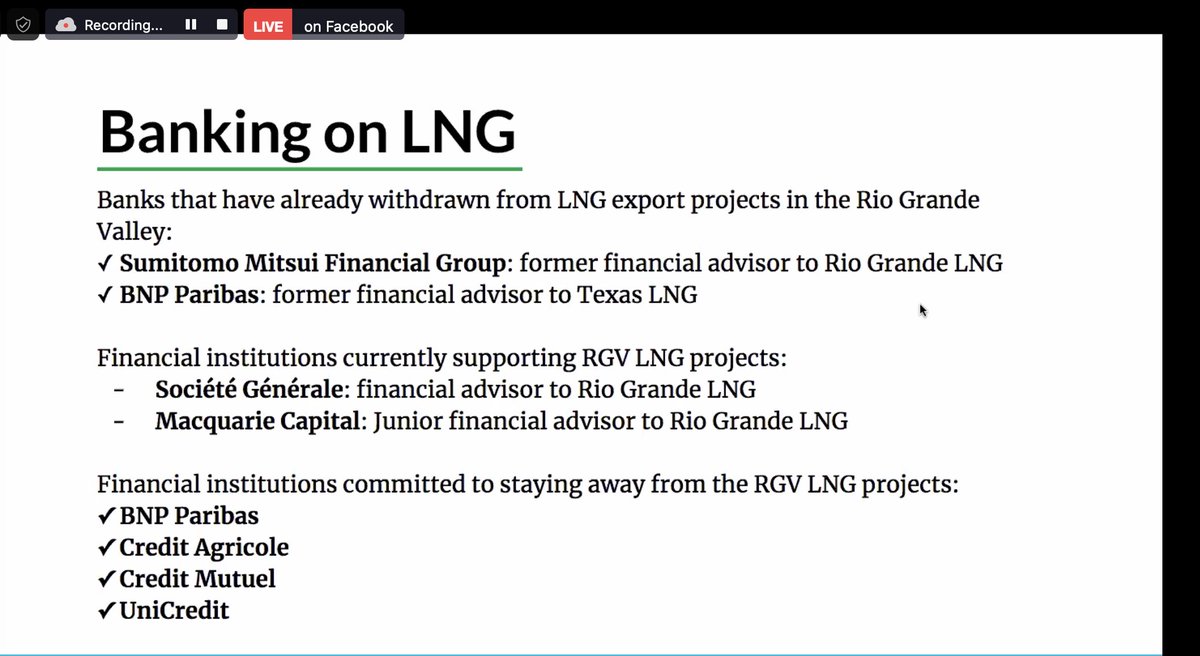 wealsoherdcats's tweet photo. Tell @SocieteGenerale &amp; @Macquarie to stop #bankingonclimate and Banking on #LNG They can #SaveGarciaPasture if they #divest and say #NoLNG #GulfSouth4GND Live Tribunal: https://t.co/CZDmnJwBby #banfracking https://t.co/NKXT66Qqcf
