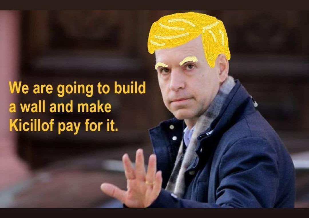 "Restringirán la circulación entre la provincia y la ciudad, y se deberán tramitar nuevos permisos" 

Se viene el muro de Berlin versión General Paz