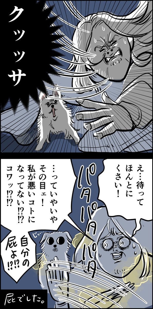 イッヌ、夢を見て寝ぼけちゃってるきゃわわ??
…と思ってたけど違ったようです

#本日の1枚
#漫画が読めるハッシュタグ 
#犬好きな人と繋がりたい 