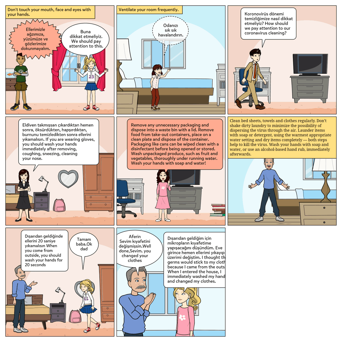 🌍"Pandemiyi Birlikte Yeneceğiz" isimli Çizgi Romanımız
"We Will Beat Pandemic Together"
Our Comic Book 
<a href="/tretwinning/">eTwinning Türkiye</a> <a href="/eTwinningEurope/">eTwinningEurope</a>