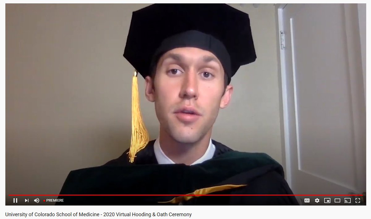 drpearcekorb's tweet photo. Watching the Virtual Commencement for #CUSOM2020 
@CUMedicalSchool. Congrats!

“I have no idea what's awaiting me, or what will happen when this all ends. For the moment I know this: there are sick people and they need curing.” - Albert Camus, The Plague

You are Essential. https://t.co/843N0Zz3Dk