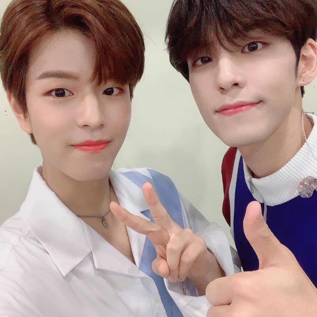 —Do you have a picture of you and your bias in one frame? Well Seungmin already has it. He's living every My Day's dream– getting invited to concerts, noticed by their idols, having a picture together. All in all, Seungmin luckiest My Day!