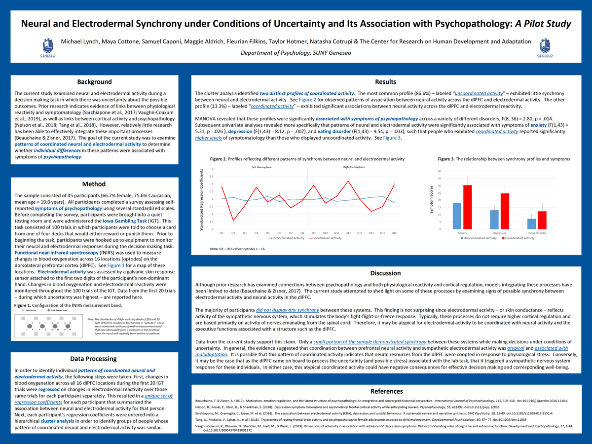 MDLynch63's tweet photo. Here's a preview of the poster that we would have presented at APS in Chicago this weekend.     #aps20chi  #DevelopmentalPsychopathology https://t.co/LceYz9RHP2