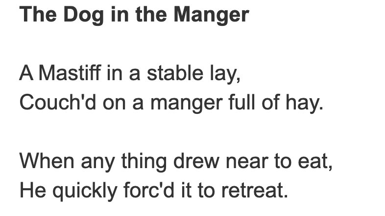 I call it a Dog-in-the -Manger policy after Aesop's Fable.There was a dog in a manger full of hay. When cattle came & wanted to eat, the dog barred their way, baring his teeth. The cattle said to the dog, 'You'r being unfair by begrudging us something we need that is useless 2 U