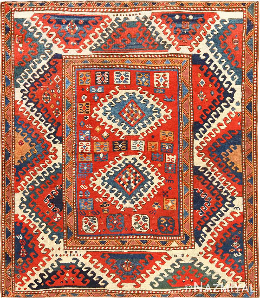 NazmiyalAuction's tweet photo. The bold colors in this Borchalou Kazak are to die for! And the sharp geometric shapes are an added bonus. The best part is that it starts at only $4,000!
https://t.co/Lq1vaqUOu0
#antiquerug #rugauction #vintagerugs #caucasian #borchalou #kazak #tribalrug #weaving #design #bid https://t.co/nifTgLHanw