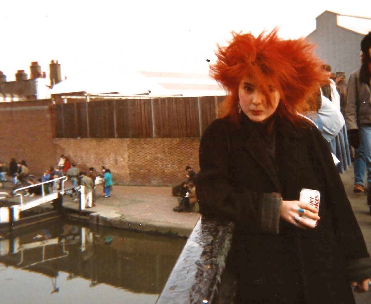 the_moyc's tweet photo. “The bigger your hair, the more Hard Rock hairspray it took. Smelt great and was the BEST hairspray for goths, but probably responsible for .05% of ozone damage in the late 80s” Cathy

We had to dedicate one post on big hair!

Lovely submission from Catherine, Debbie &amp; Cathy. https://t.co/qBONsua7Nd