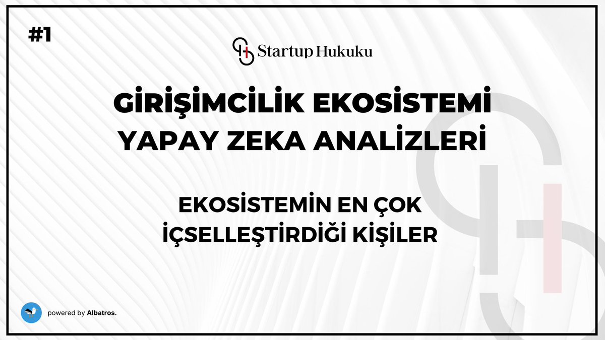 Çok fazla paylaşım yapılıyor ve çok fazla etkileşim gerçekleşiyor.

Peki girişimcilik ekosisteminde bulunan kitlenin en çok etkilendiği isimler kimler?

Bu isimler en çok hangi konularda dikkate alınıyor?