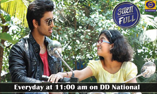 DDNational's tweet photo. Join the #AadhaFULL gang in their adventures around Badlipur on @DDNational NOW https://t.co/UgRB4CoE8h