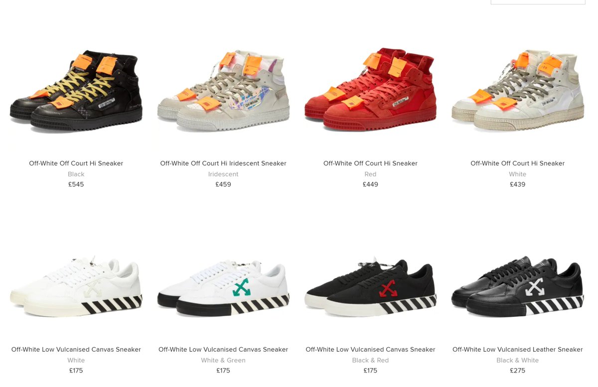 off white sneakers uk