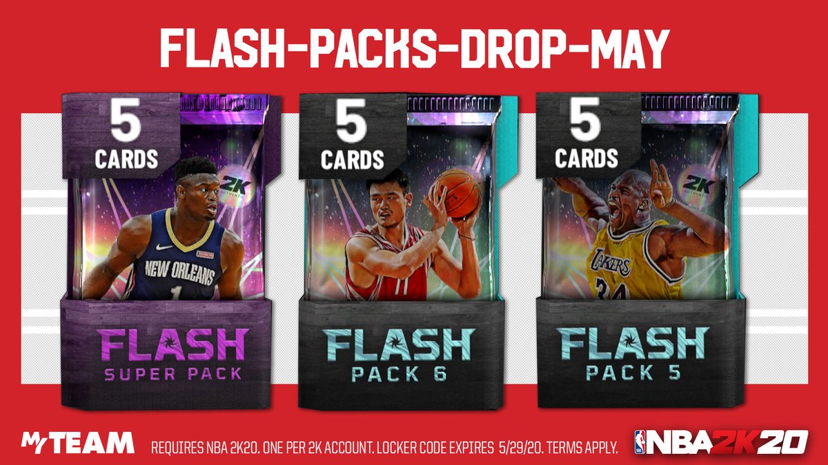 NBA2KMyTEAM's tweet image. ⚡ Flash Locker Code. Use this code for a chance at a Flash Super Pack, Flash 6 Pack or Flash 5 Pack. Available for one week