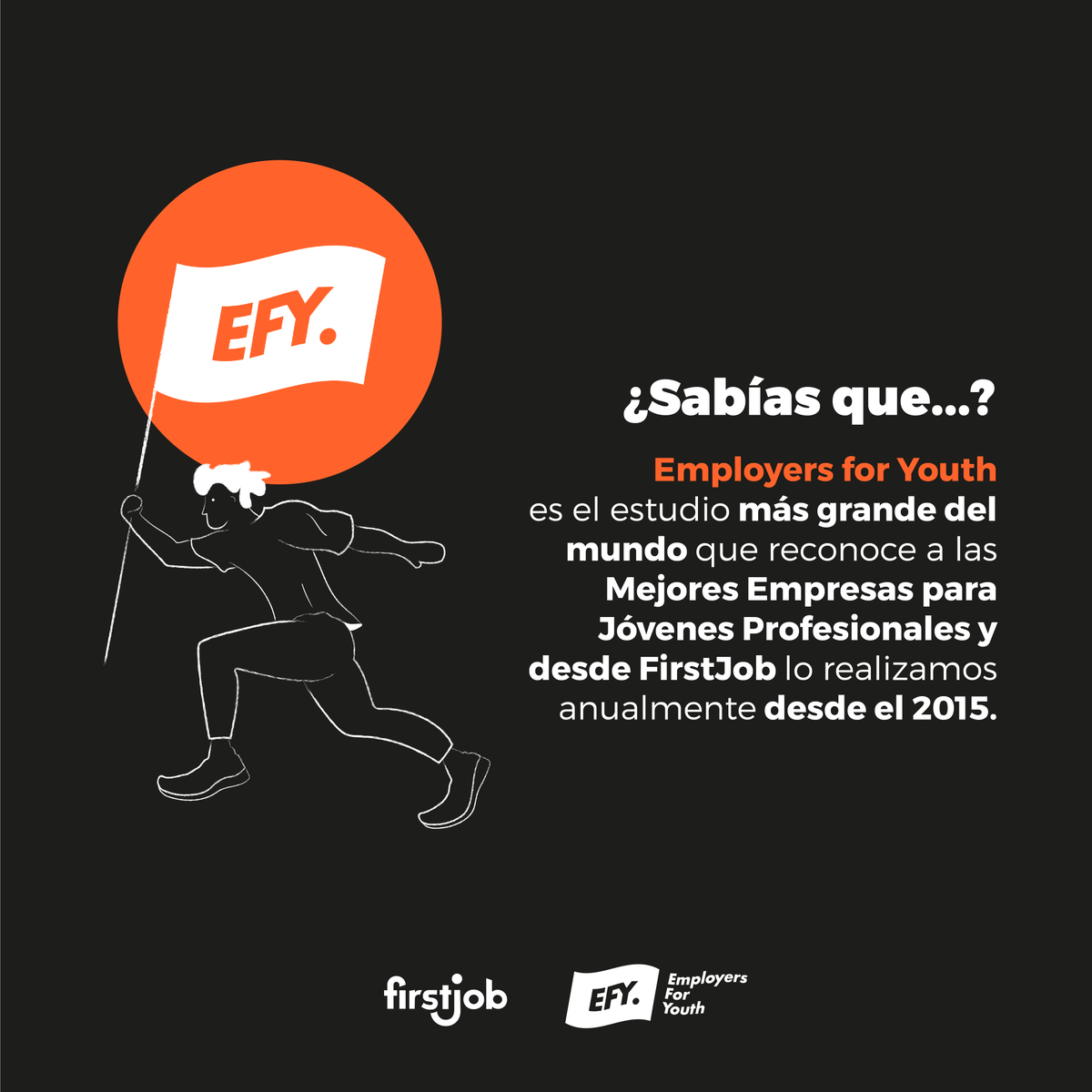 EFYGlobal's tweet photo. ¿Qué es EFY?
Somos el estudio de jóvenes profesionales más grande del mundo🌎. Reconocemos a las mejores empresas para los jóvenes desde hace más de 6 años. Conoce los resultados del estudio en https://t.co/aAExxNVTaY
 #EFY #Millennials https://t.co/1KnKNUhZBD