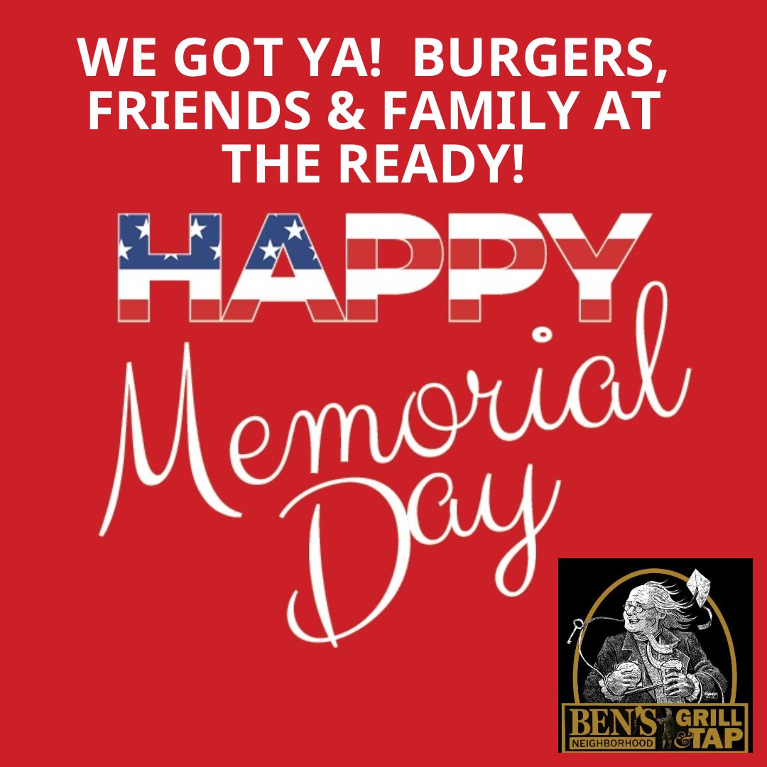 Happy Memorial Day Weekend!  A time to remember the great sacrifices made for us by Americans who paid the ultimate price.
#BNGT
#GrassFed
#Burgers