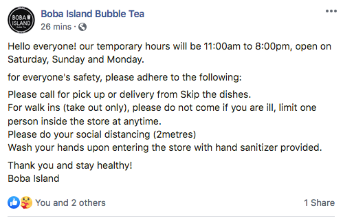 It is never too cold for a refreshing Boba Island Bubble tea! <3 New hours! bobaislandbubbletea.com #Yeg #yegweather