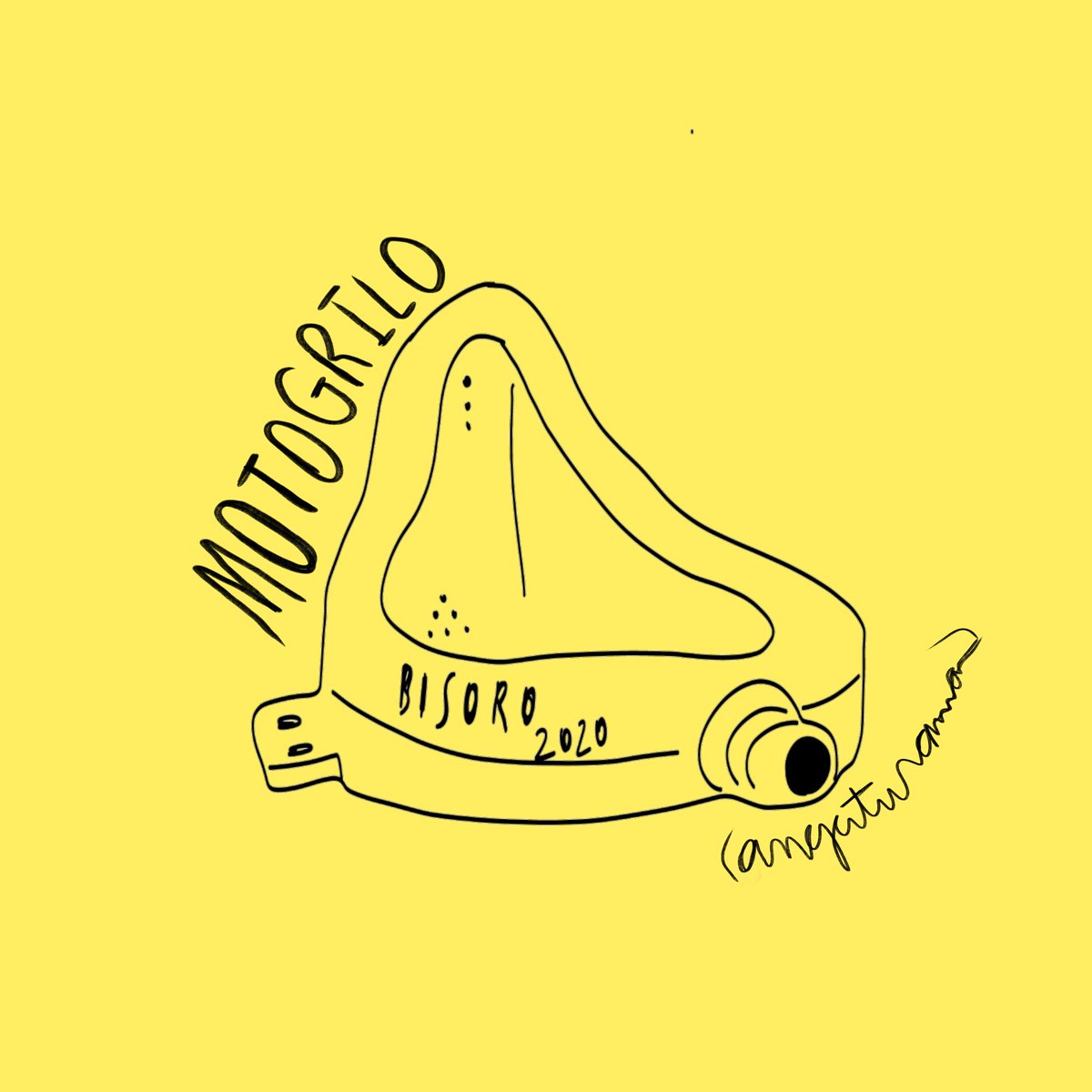 "Motogrilo (Angaturama)", primeiro single da Bisoro - 05.06.20

Arte da capa por @trocaeqivalente