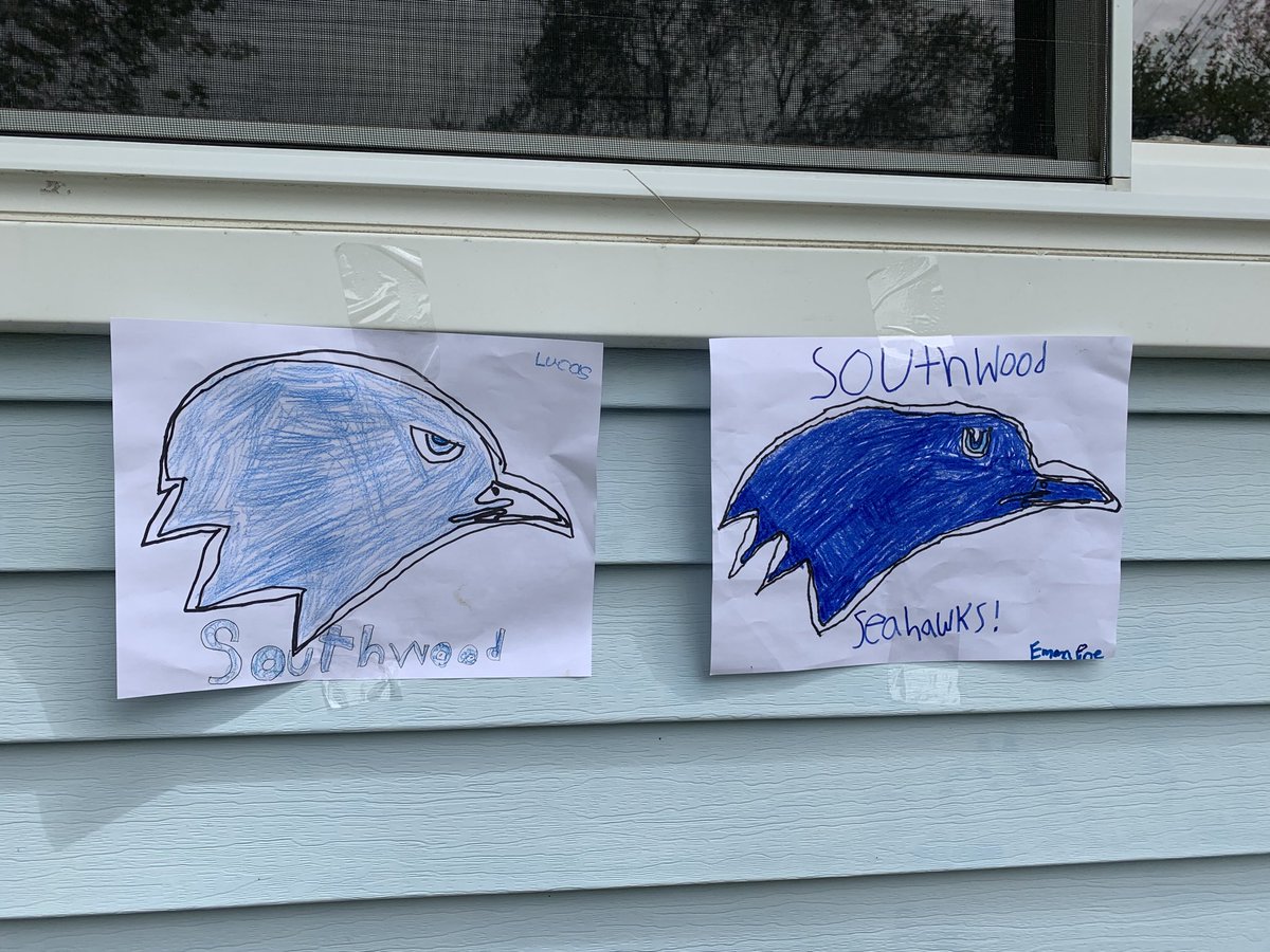 fabiano_nj's tweet photo. ⁦@mr_galya⁩  @ob_stetson  #2020FieldDayFun #SouthwoodSeahawks  Emma Fabiano and Lucas Fabiano, 4th grade and 2nd grade, Mrs Regan and Miss Stetson #itson #letthecompetitionbegin #siblingbattle https://t.co/f8K83jHMih